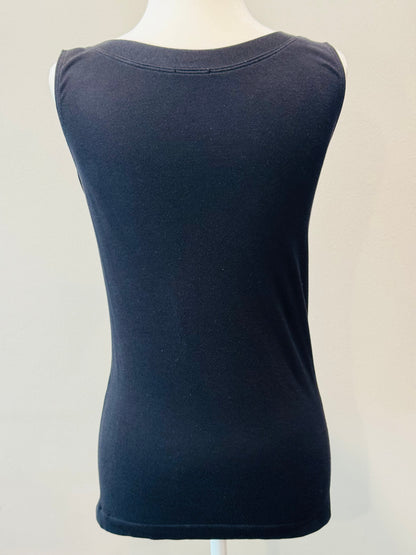 Vintage Wolford Black Sleeveless Top