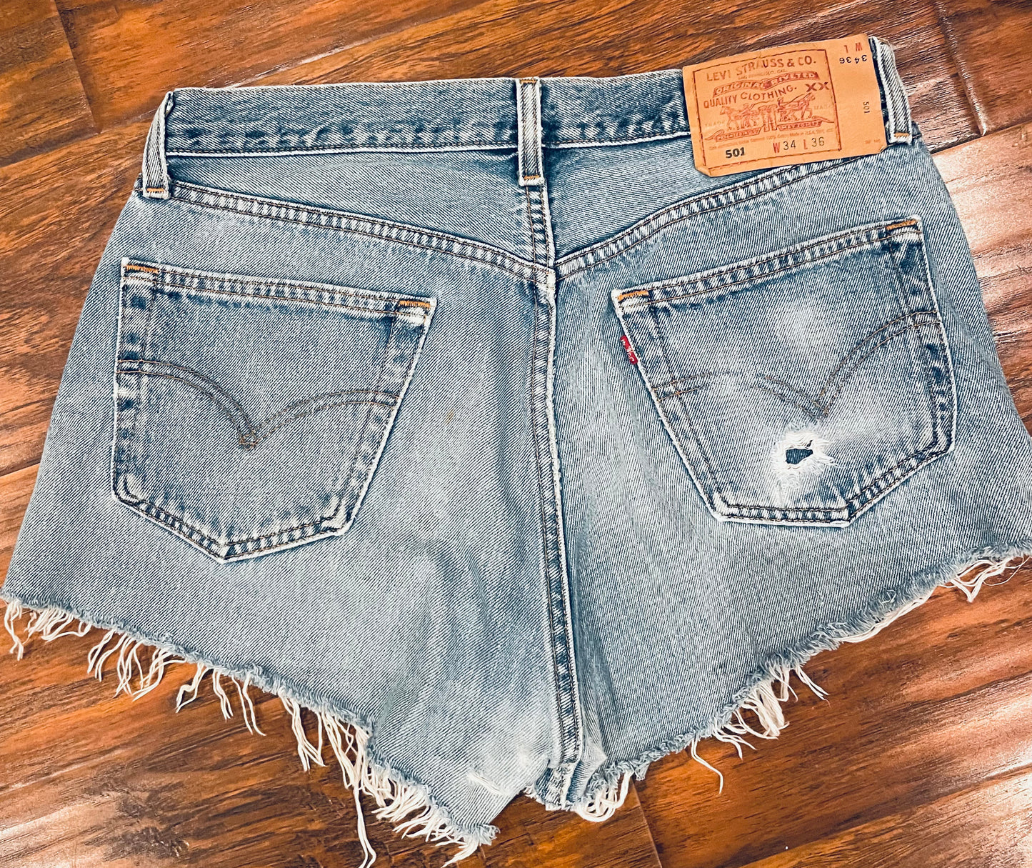 Levi's Vintage Distressed Cutoff Shorts