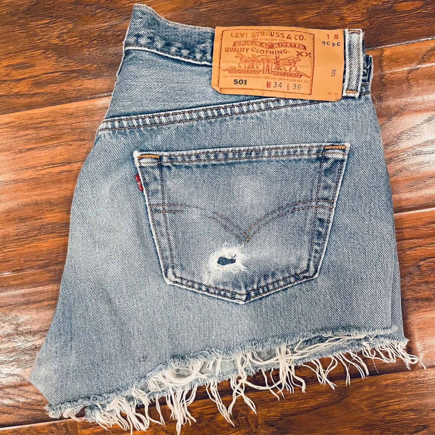 Levi's Vintage Distressed Cutoff Shorts