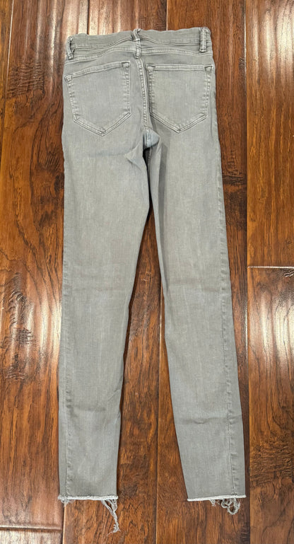 AllSaints Grey Skinny Jeans