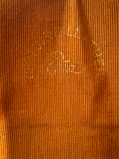 Vintage Etra Gold Leather Clutch: 1970s Metallic Woven Evening Bag