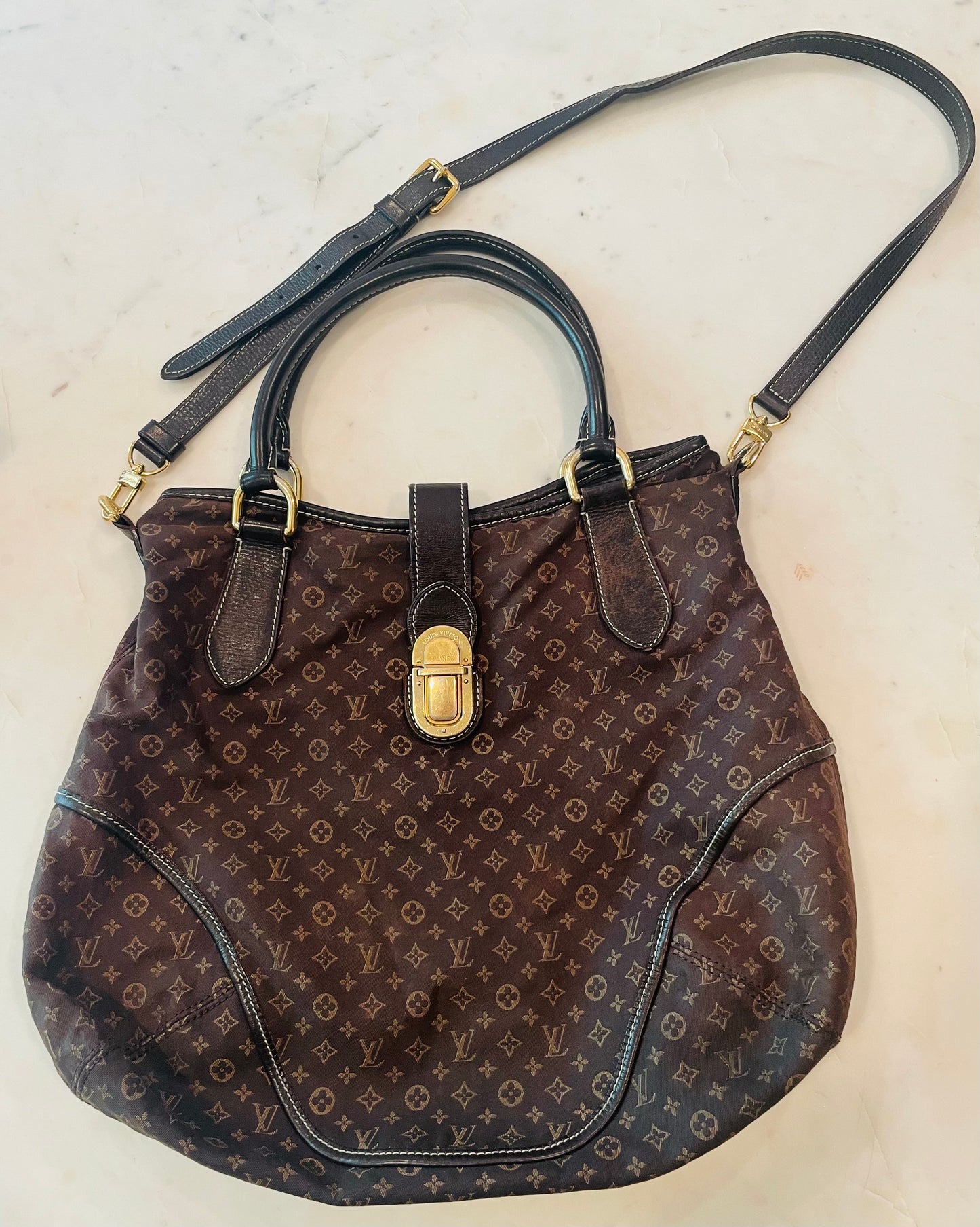 Louis Vuitton Elegie Handbag Monogram Idylle Handbag