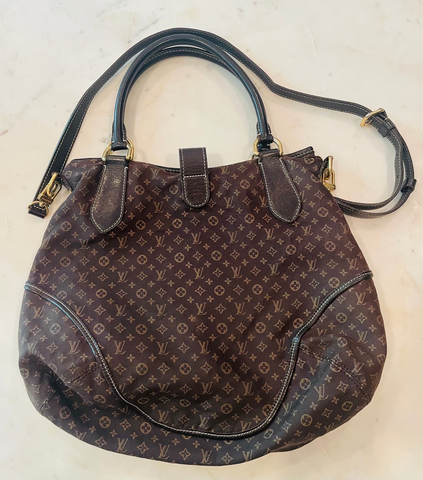 Louis Vuitton Elegie Handbag Monogram Idylle Handbag