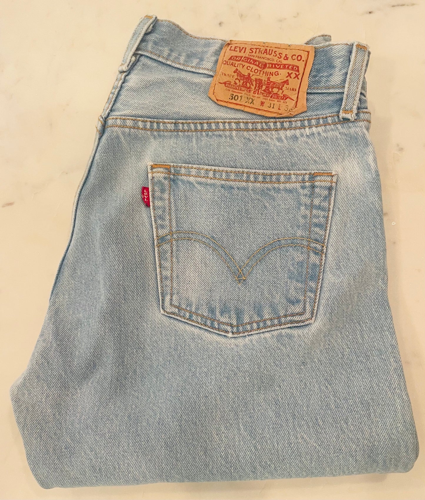 Levi's Vintage 501 Denim Boyfriend Jeans