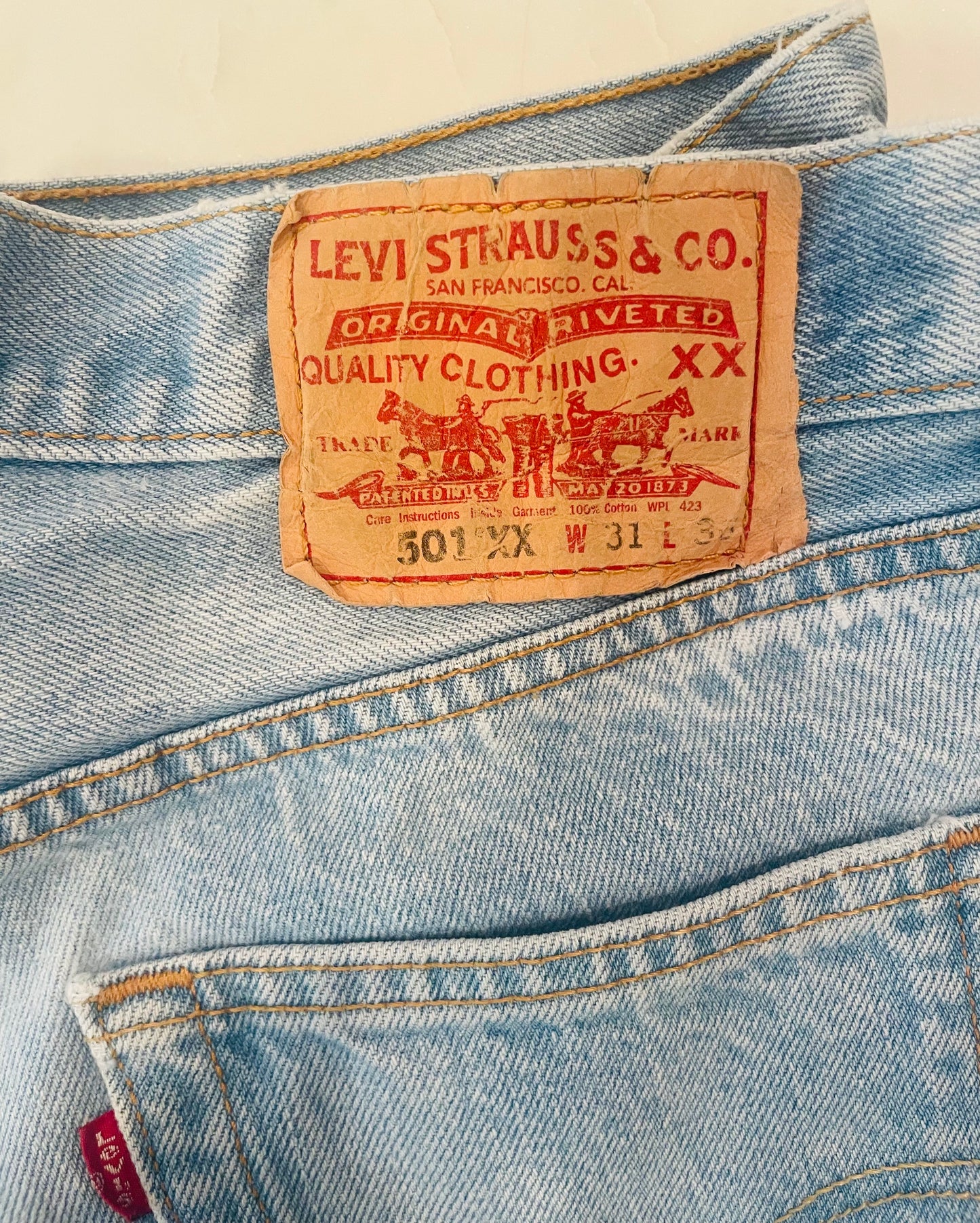 Levi's Vintage 501 Denim Boyfriend Jeans