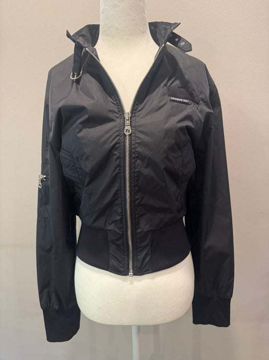 Vintage 80s Members Only Black Racer Jacket