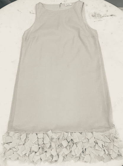 Brunello Cucinelli Butterfly Hem Organza Dress