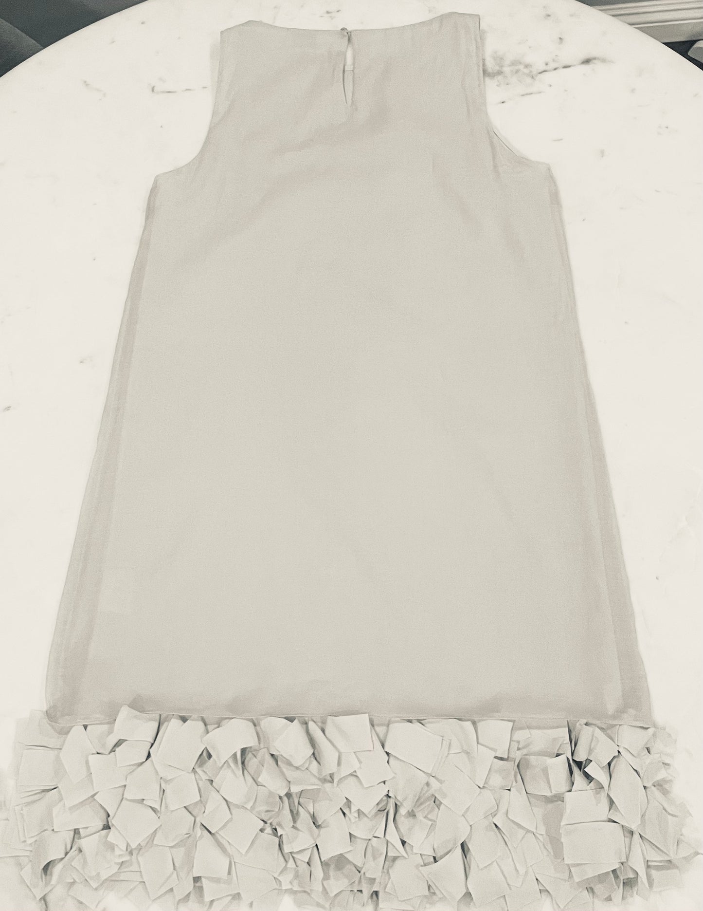 Brunello Cucinelli Butterfly Hem Organza Dress