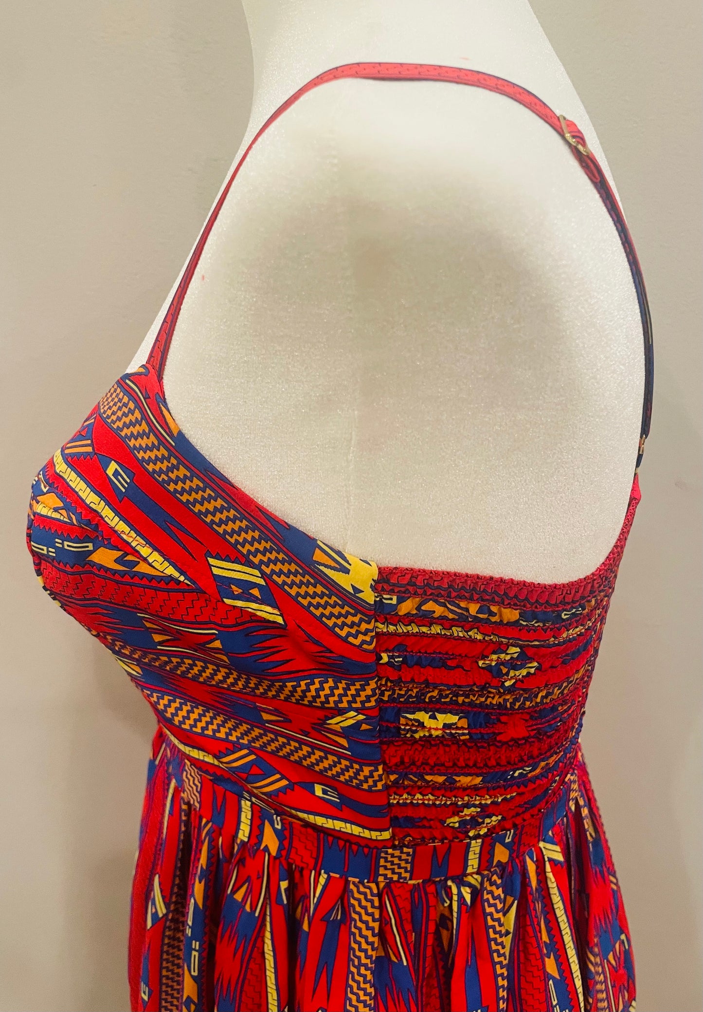 Amanda Uprichard Aztec Print Dress