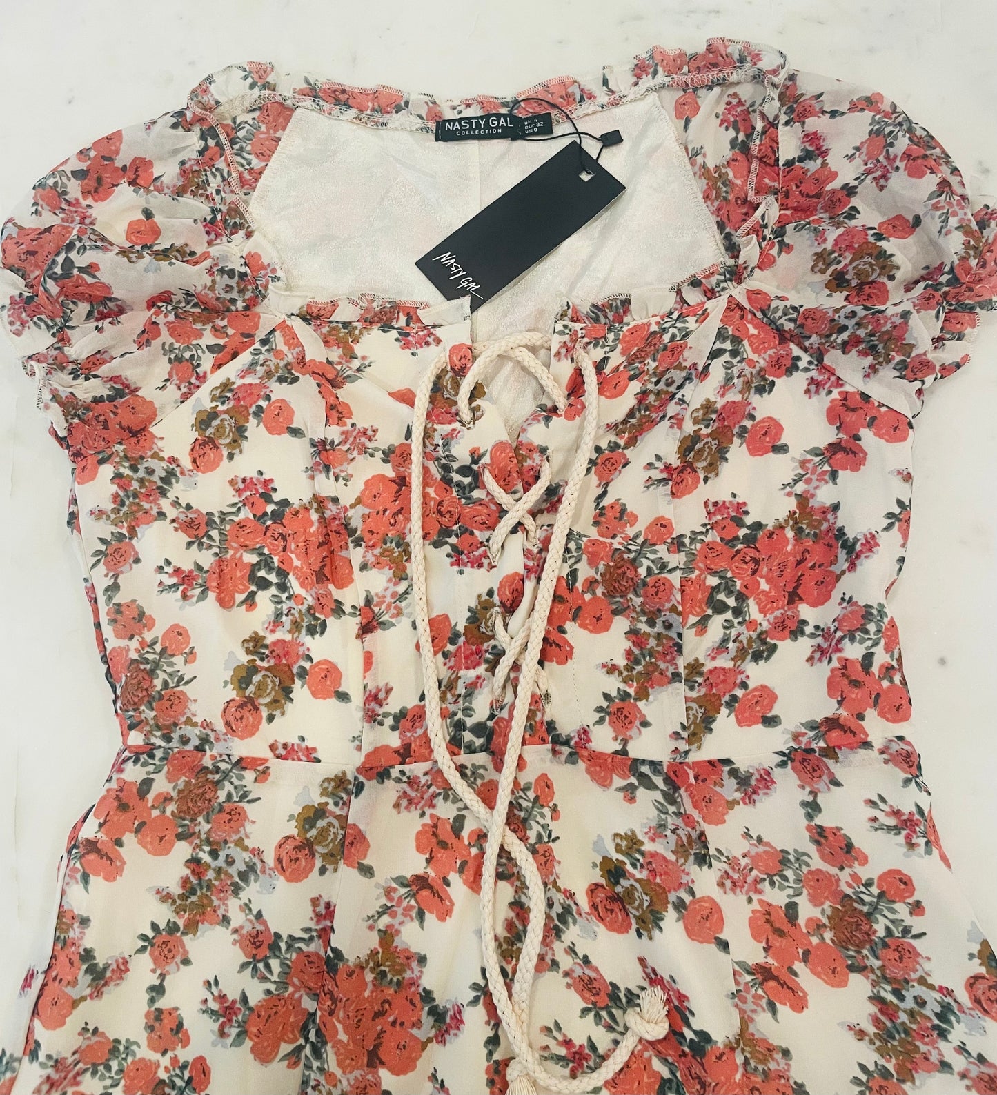 Nasty Gal Floral Mini Dress