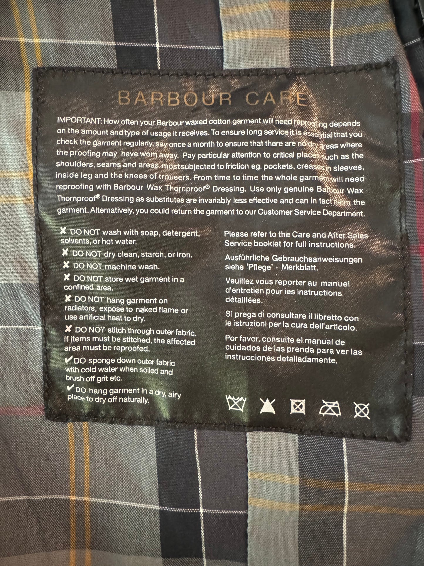 Barbour International Women’s Waxed Jacket