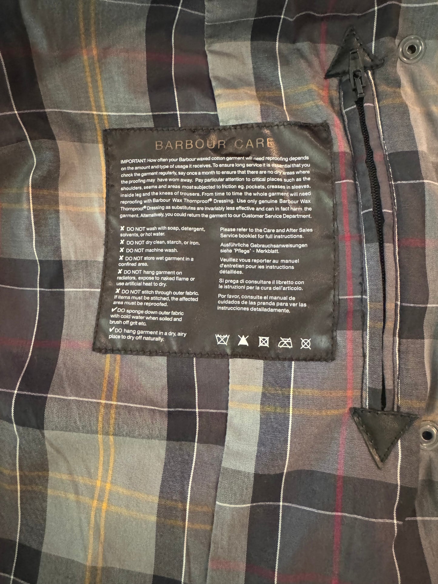 Barbour International Women’s Waxed Jacket