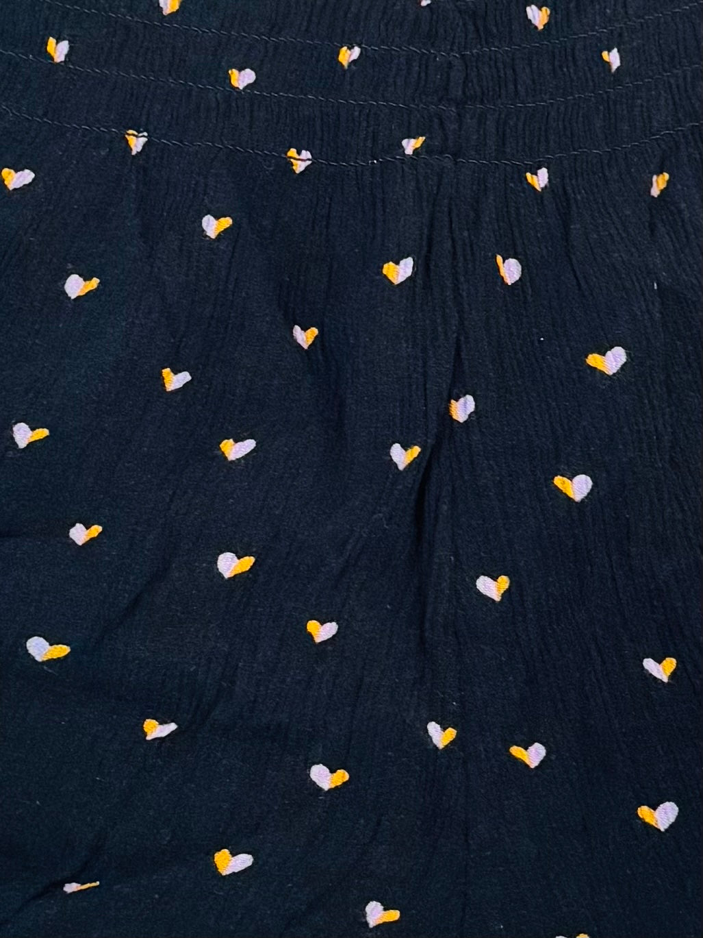 Free People Heart Print Shorts