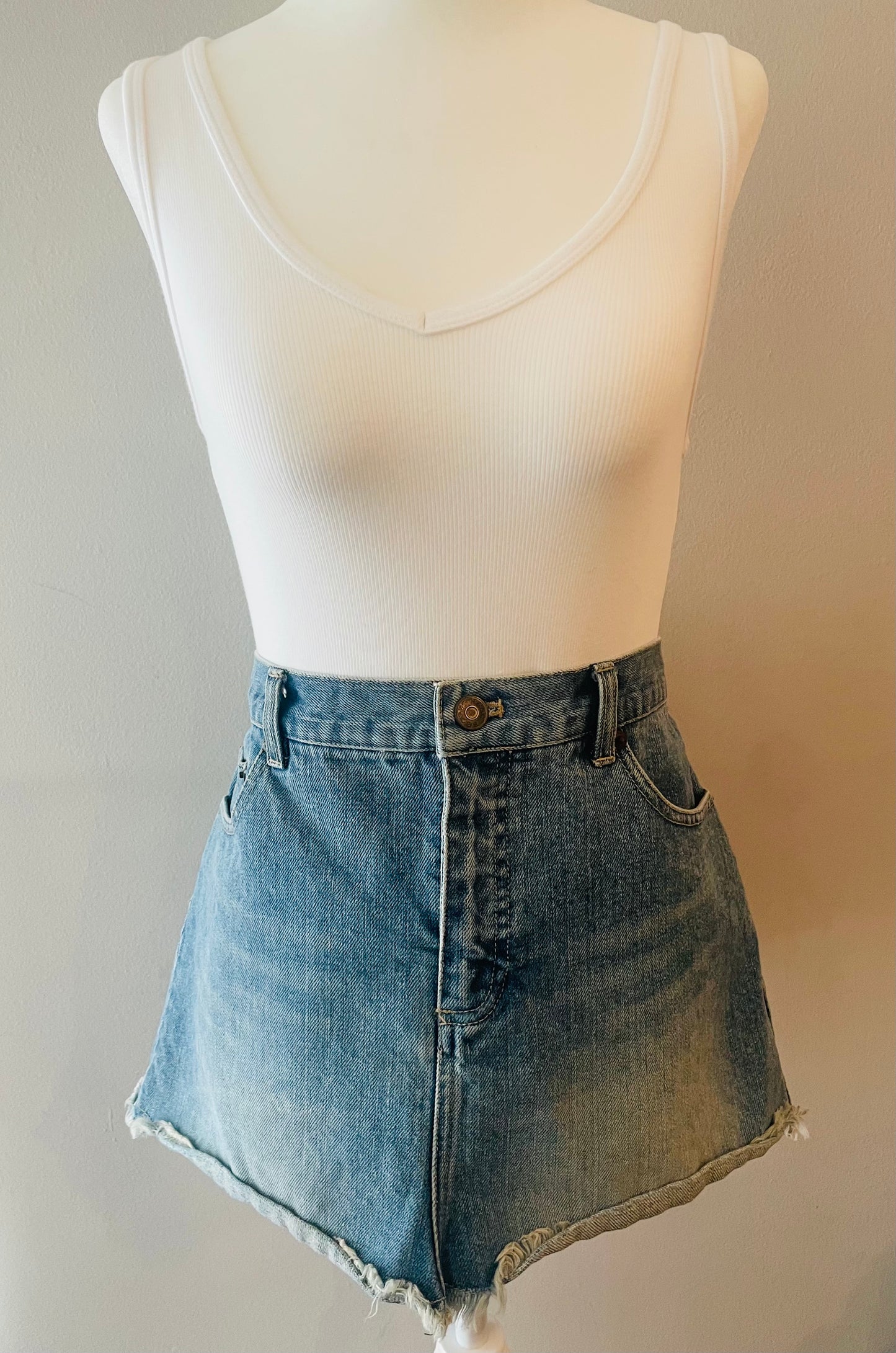 Vintage MARC by Marc Jacobs Y2K Denim Mini Skirt