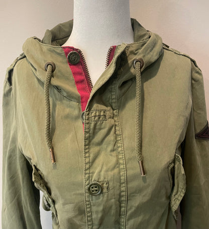 Superdry Army Panthers Military Cropped Jacket