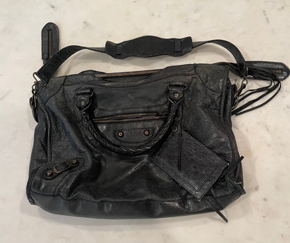 Balenciaga Motocross Classic City Handbag