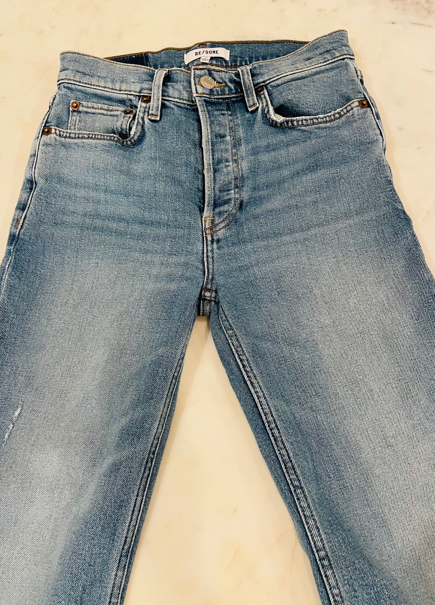 RE/DONE Mid-Rise 90's Ankle Crop Skinny Jeans