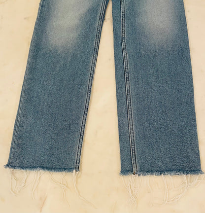 RE/DONE Mid-Rise 90's Ankle Crop Skinny Jeans