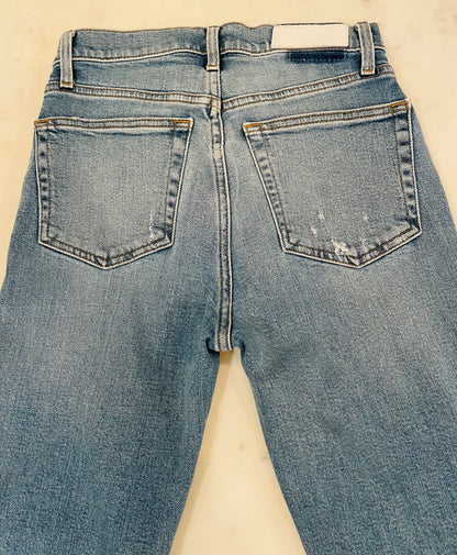 RE/DONE Mid-Rise 90's Ankle Crop Skinny Jeans