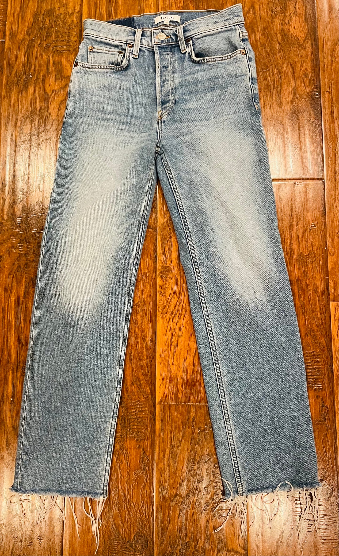 RE/DONE Mid-Rise 90's Ankle Crop Skinny Jeans