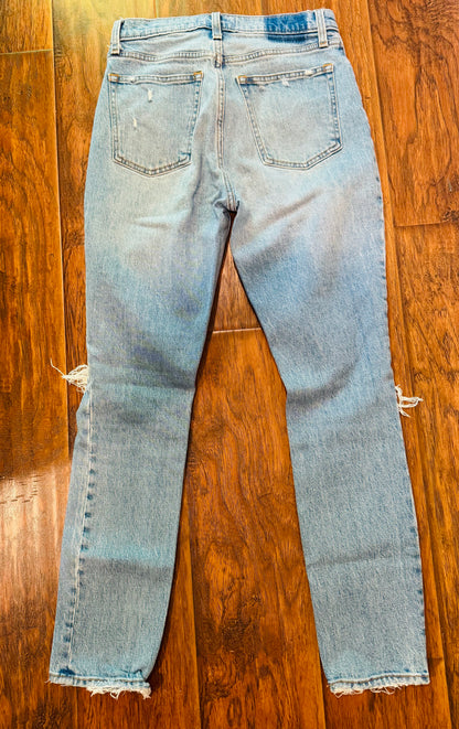 Vintage Y2K Grunge Distressed Abercrombie Skinny Jeans