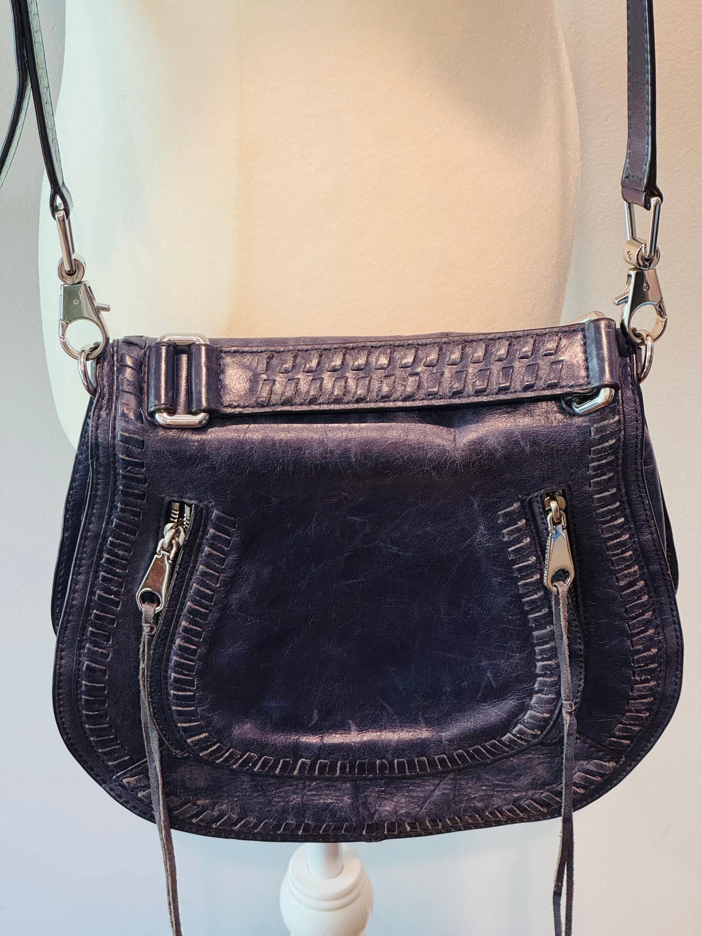 Rebecca Minkoff Vintage Leather Crossbody Bag