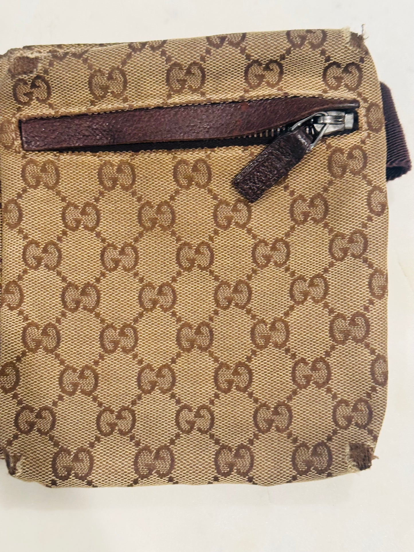 Vintage Gucci GG Monogram Belt Bag