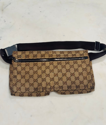 Vintage Gucci GG Monogram Belt Bag
