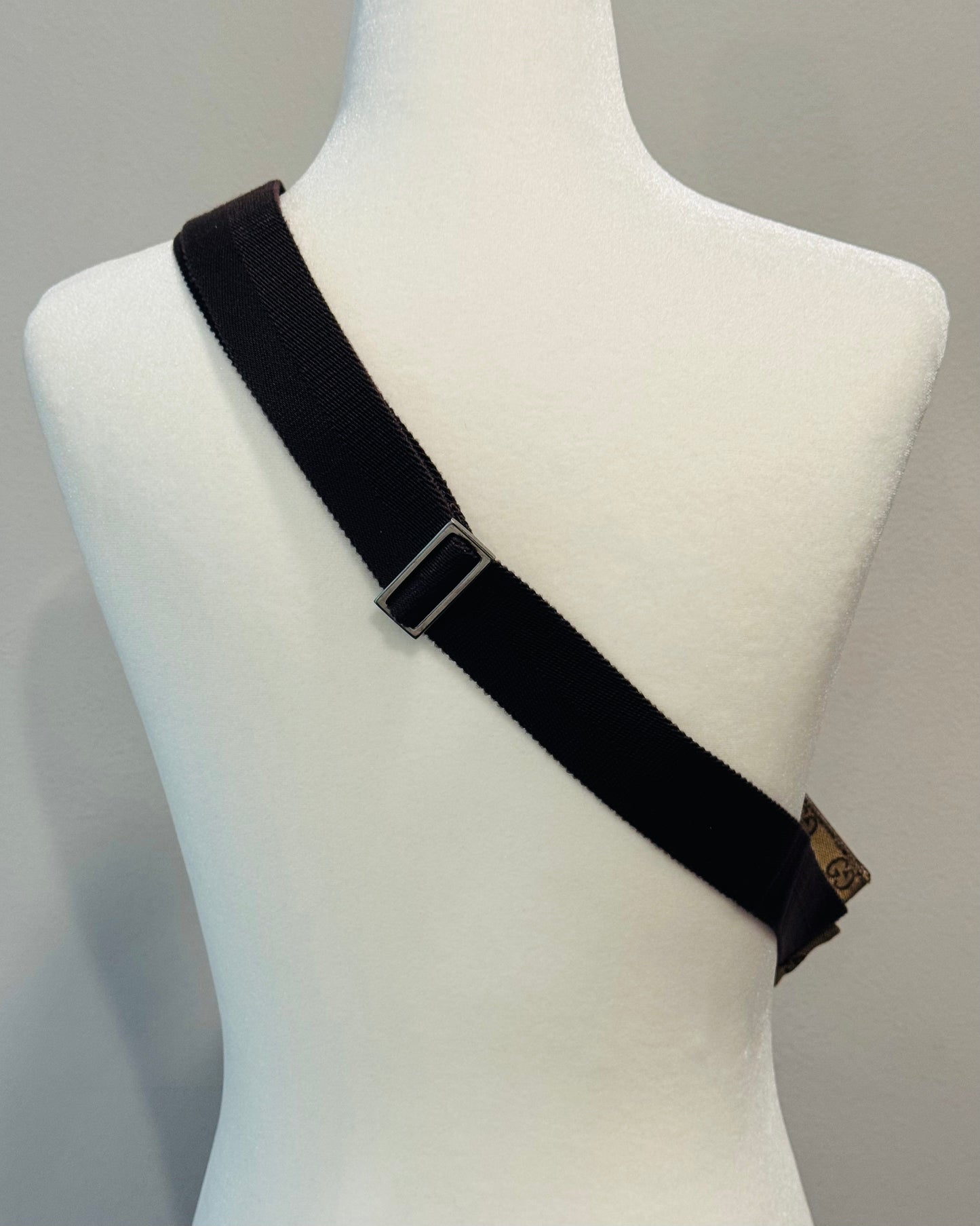Vintage Gucci GG Monogram Belt Bag