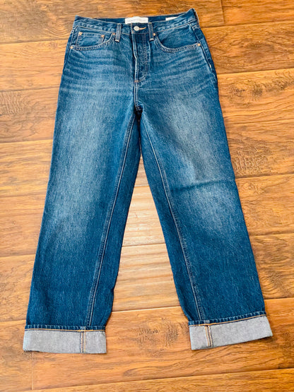 Denim Forum The Joni High Rise Loose Jean