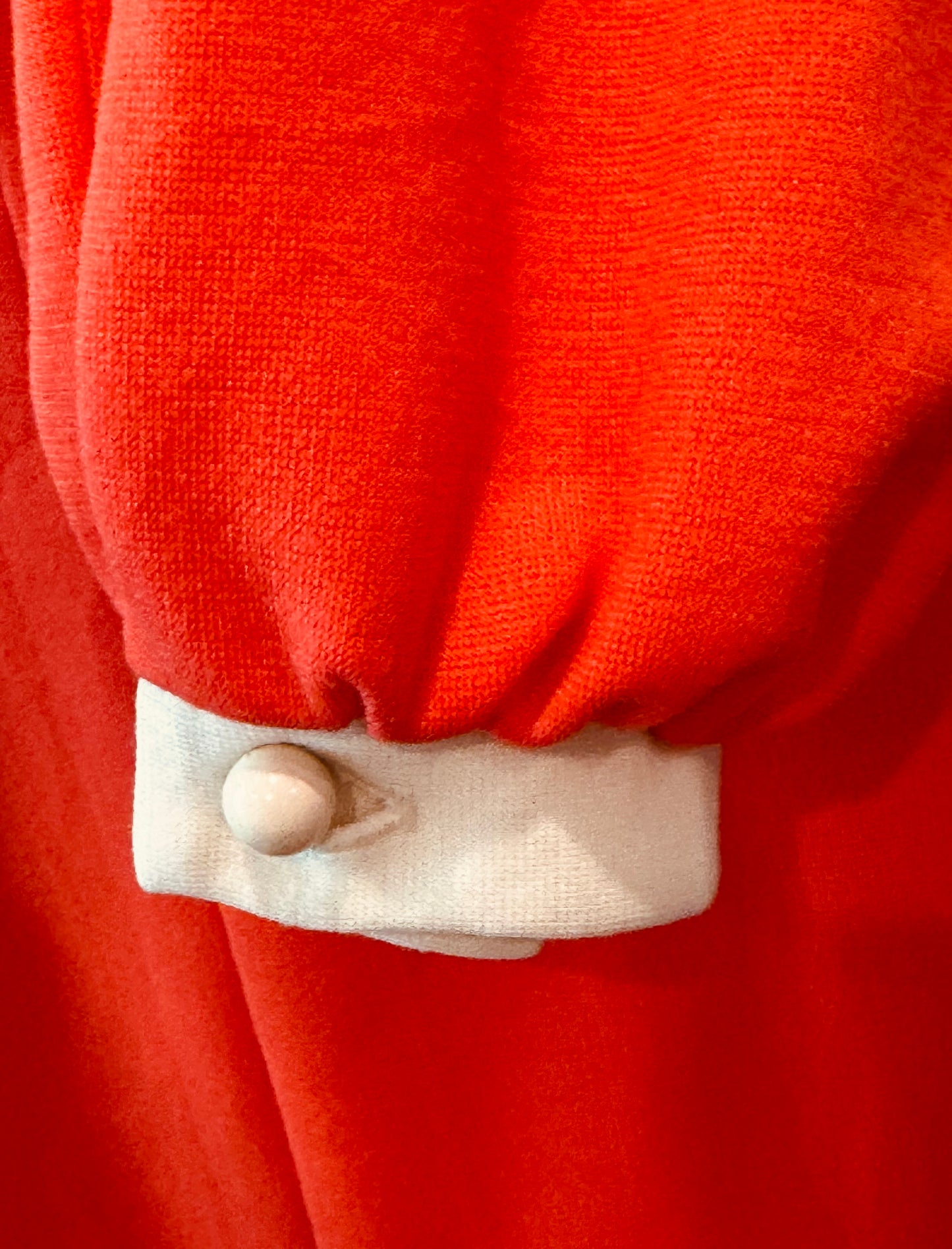 Vintage 1980s Nardis of Dallas Tangerine/Orange Midi Dress