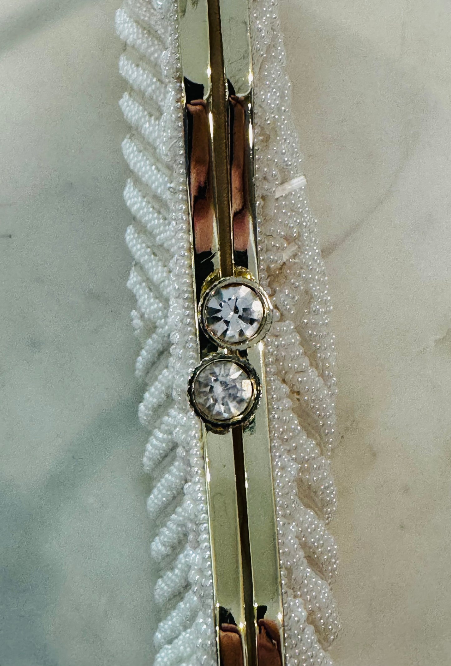 Vintage Beaded Evening Bag Circa 1950s