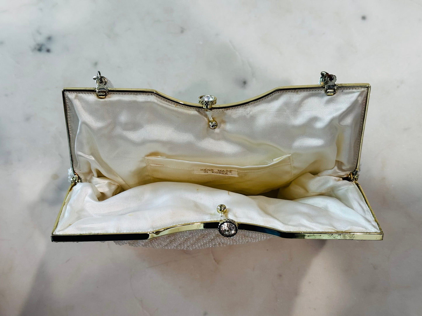 Vintage Beaded Evening Bag Circa 1950s