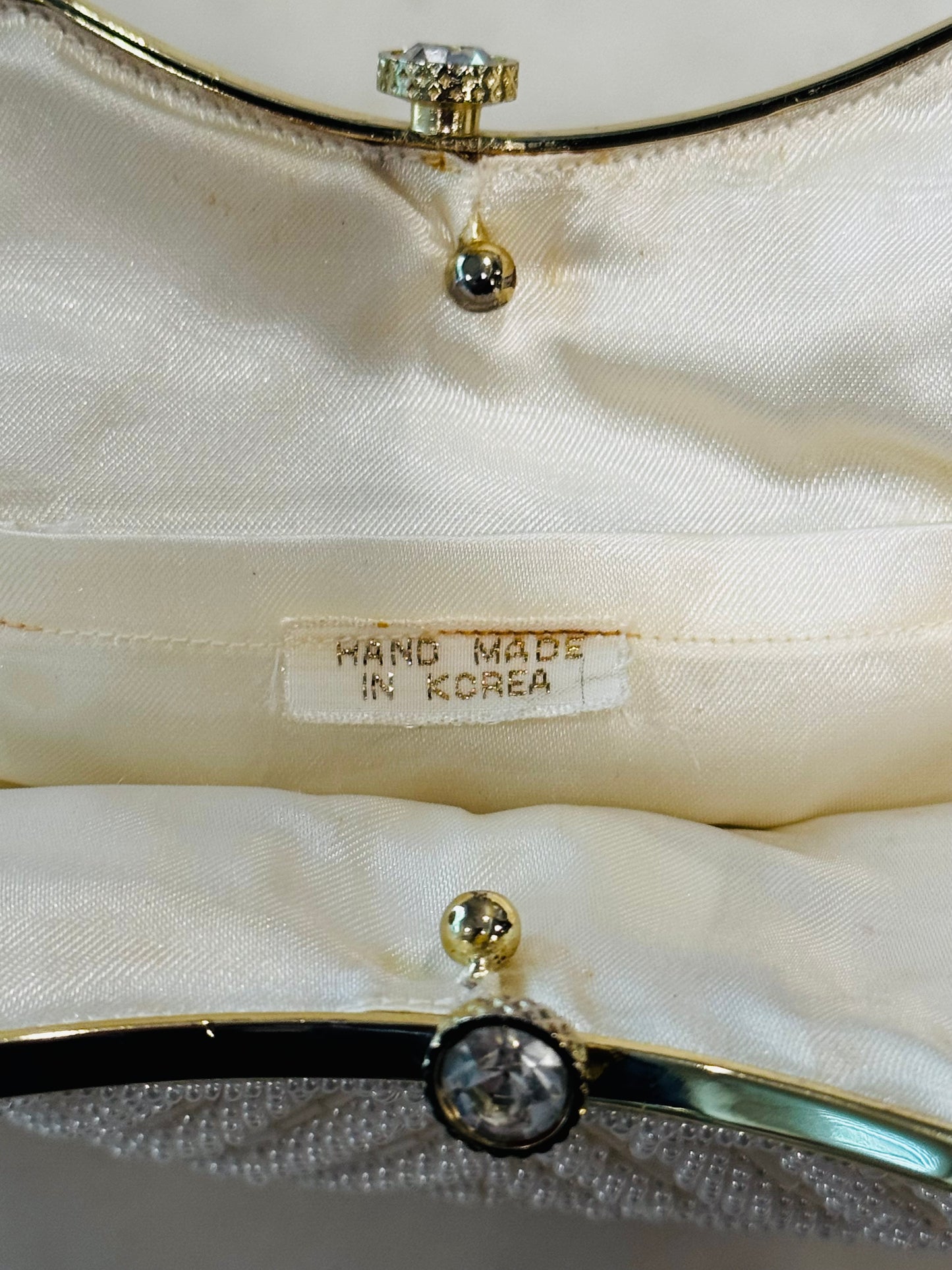 Vintage Beaded Evening Bag Circa 1950s