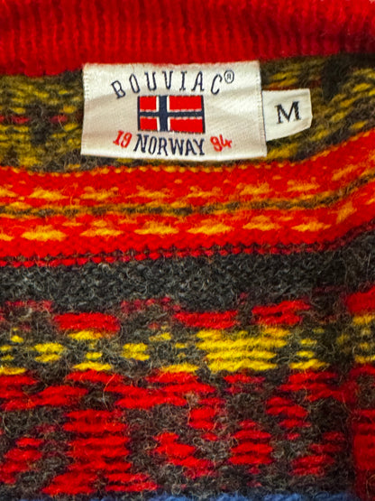 Vintage Norwegian Shetland Wool Sweater