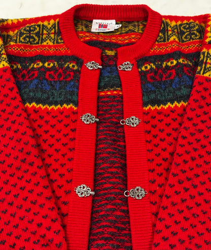 Vintage Norwegian Shetland Wool Sweater