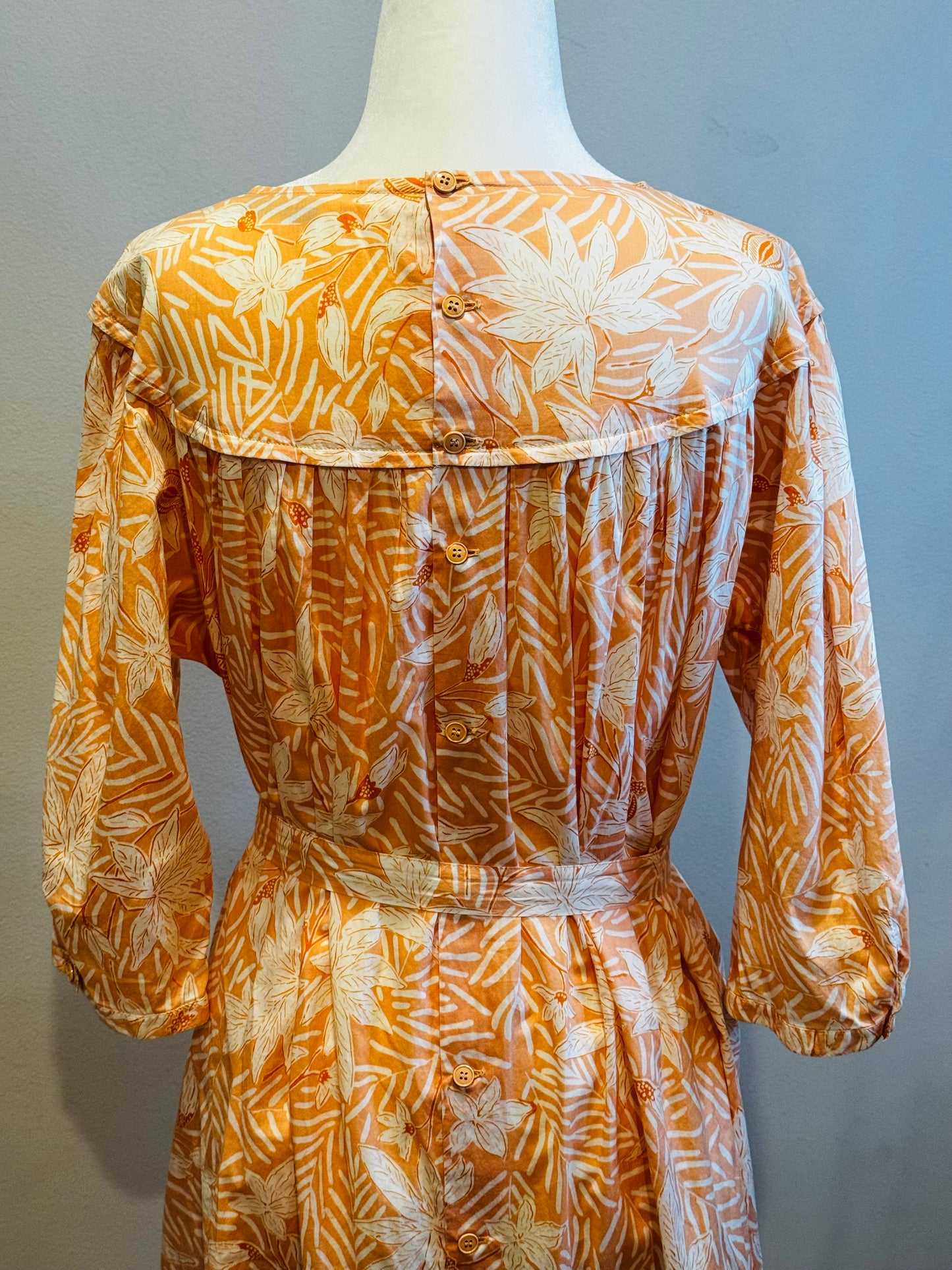 Cacharel Vintage Cotton Day Dress