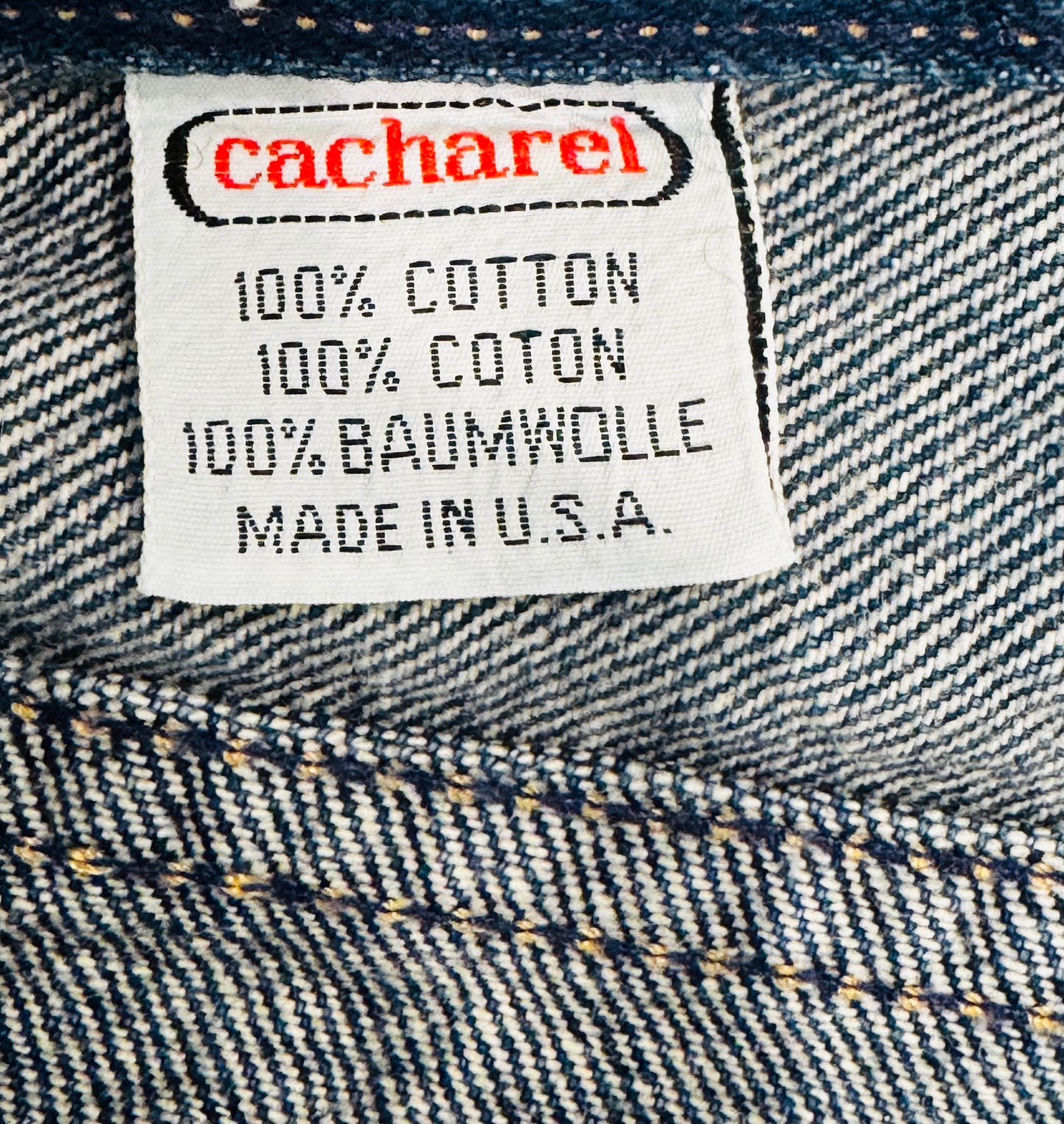 Vintage Cacharel Paris Jeans