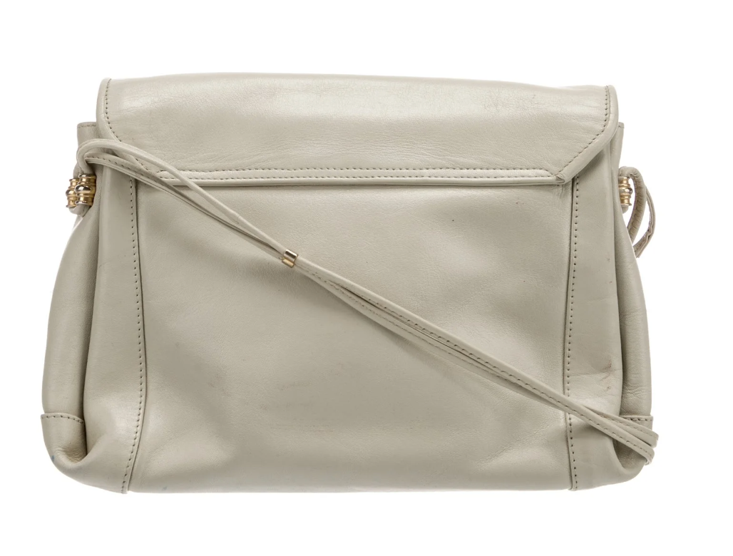Vintage 80's I.MAGNIN Leather Crossbody Bag