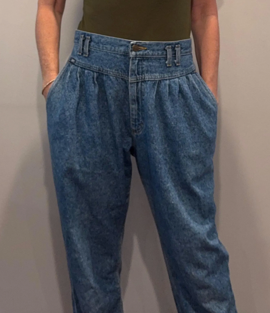 Vintage 1991 Lee Pleated Mom Jeans