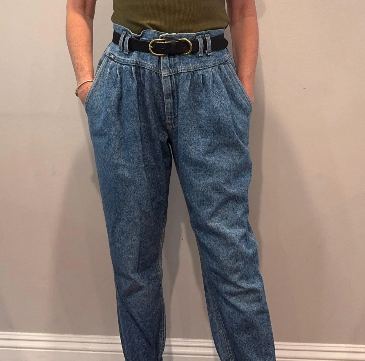 Vintage 1991 Lee Pleated Mom Jeans