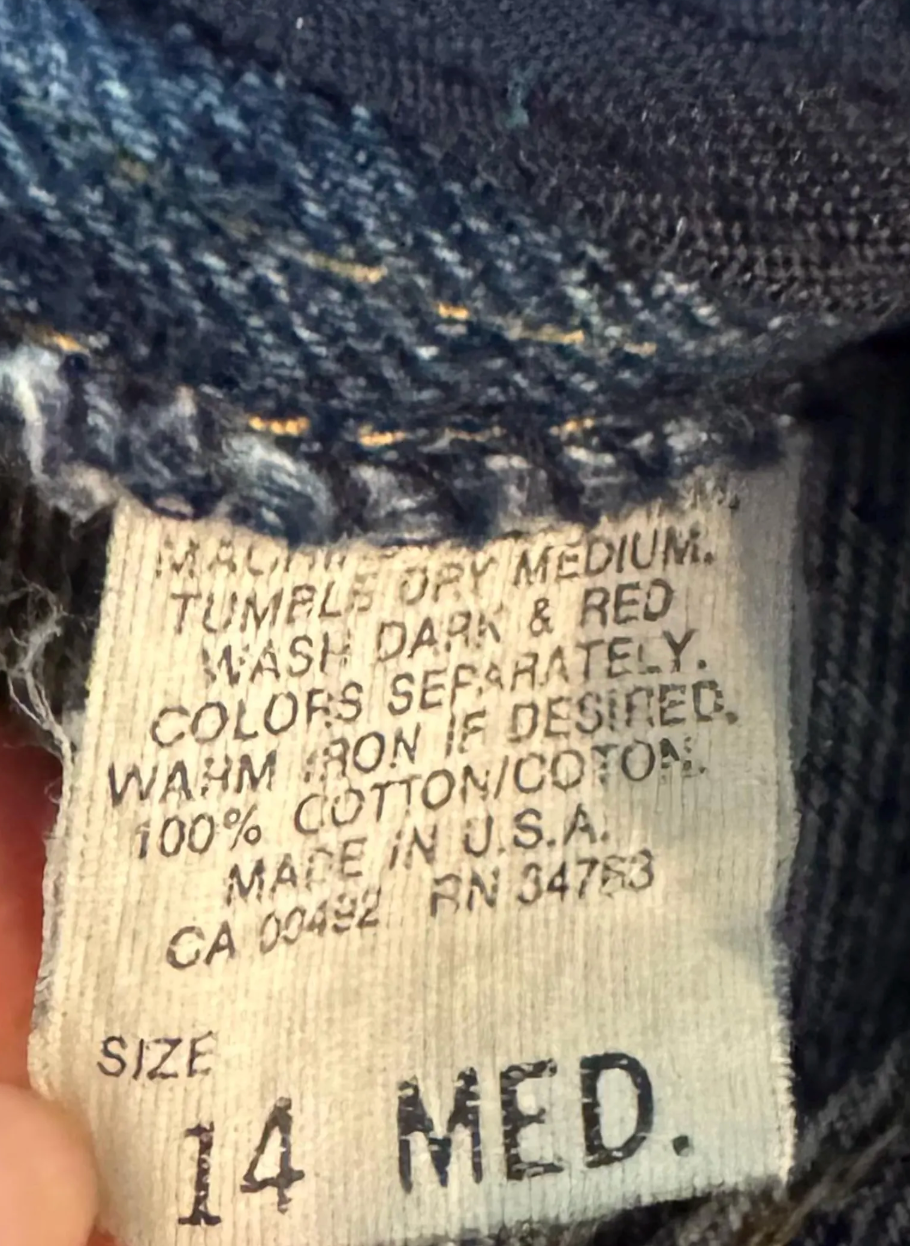 Vintage 1991 Lee Pleated Mom Jeans